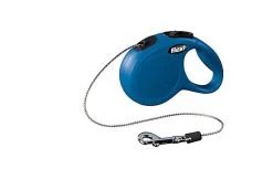 Flexi - Laisse Classic Avec Cordon De 3m Pour Chien XS - Bleu