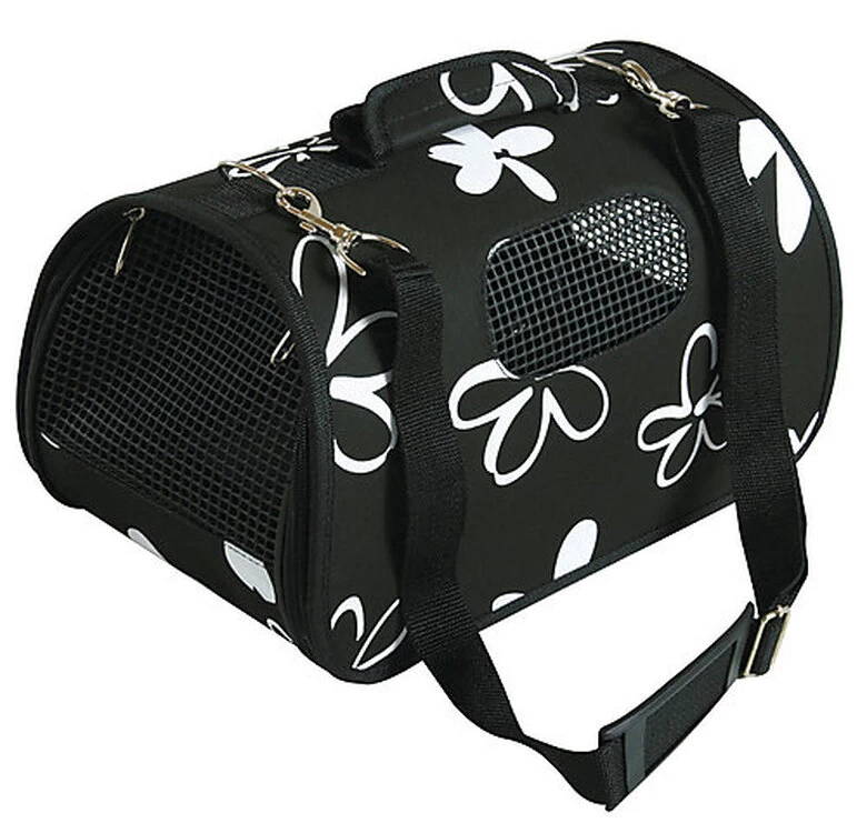 Zolux - Panier De Transport Flower Noir Pour Chien 3 Zolux - Panier De Transport Flower Noir Pour Chien – Image 3