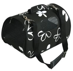 Zolux - Panier De Transport Flower Noir Pour Chien