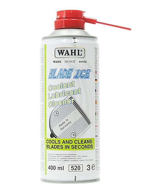 Moser - Spray Nettoyant 4-en-1 Blade Ice Pour Tondeuse - 400ml 1 Moser - Spray Nettoyant 4-en-1 Blade Ice Pour Tondeuse - 400ml