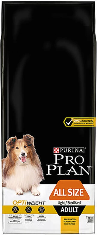 Pro Plan - Croquettes OPTIWEIGHT All Size Light Sterilised Poulet Pour Chien 2 Pro Plan - Croquettes OPTIWEIGHT All Size Light Sterilised Poulet Pour Chien – Image 2
