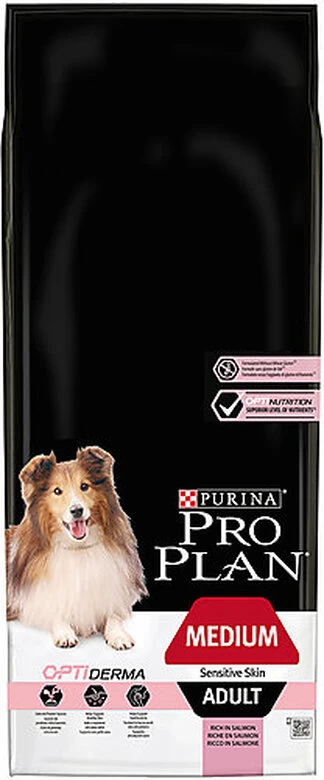 Pro Plan - Croquettes OPTIDERMA Medium Sensitive Skin Saumon Pour Chien 3 Pro Plan - Croquettes OPTIDERMA Medium Sensitive Skin Saumon Pour Chien – Image 3
