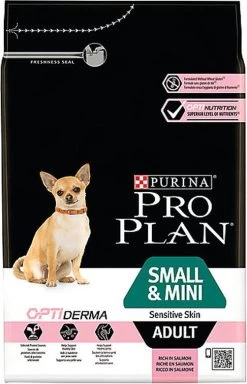 Pro Plan - Croquettes OPTIDERMA Small & Mini Sensitive Skin Saumon Pour Chien