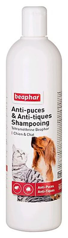 Beaphar - Shampoing Antiparasitaire Pour Chiens Et Chats - 500ml 1 Beaphar - Shampoing Antiparasitaire Pour Chiens Et Chats - 500ml