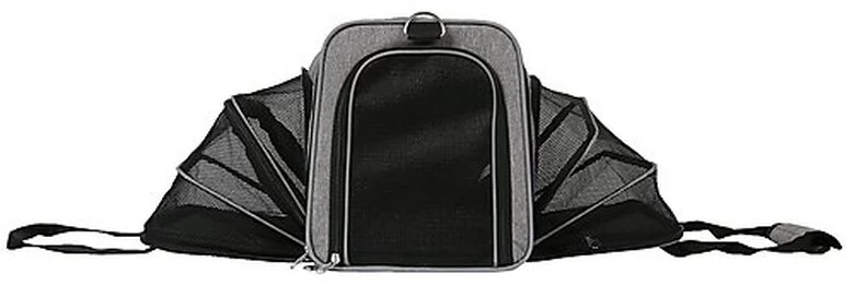 Wouapy - Sac De Transport Camping Pour Chiens - Gris 1 Wouapy - Sac De Transport Camping Pour Chiens - Gris