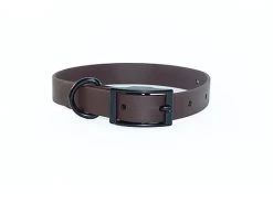 EKys - Collier Biothane 18mm Pour Chien - Marron Foncé