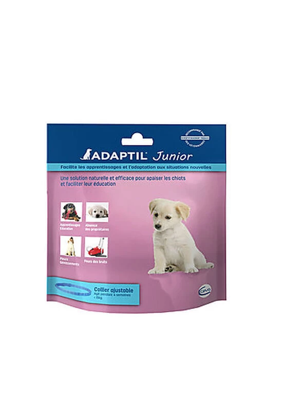 Adaptil - Collier Anti-stress Junior Pour Chiot - 46,5cm 1 Adaptil - Collier Anti-stress Junior Pour Chiot - 46,5cm