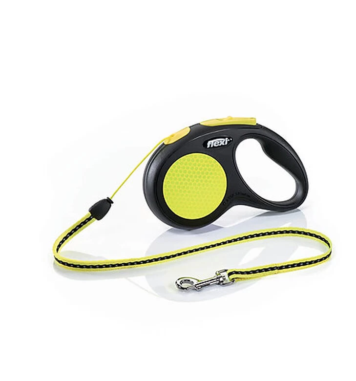 Flexi - Laisse New Neon Avec Cordon De 5m Pour Chien S 1 Flexi - Laisse New Neon Avec Cordon De 5m Pour Chien S
