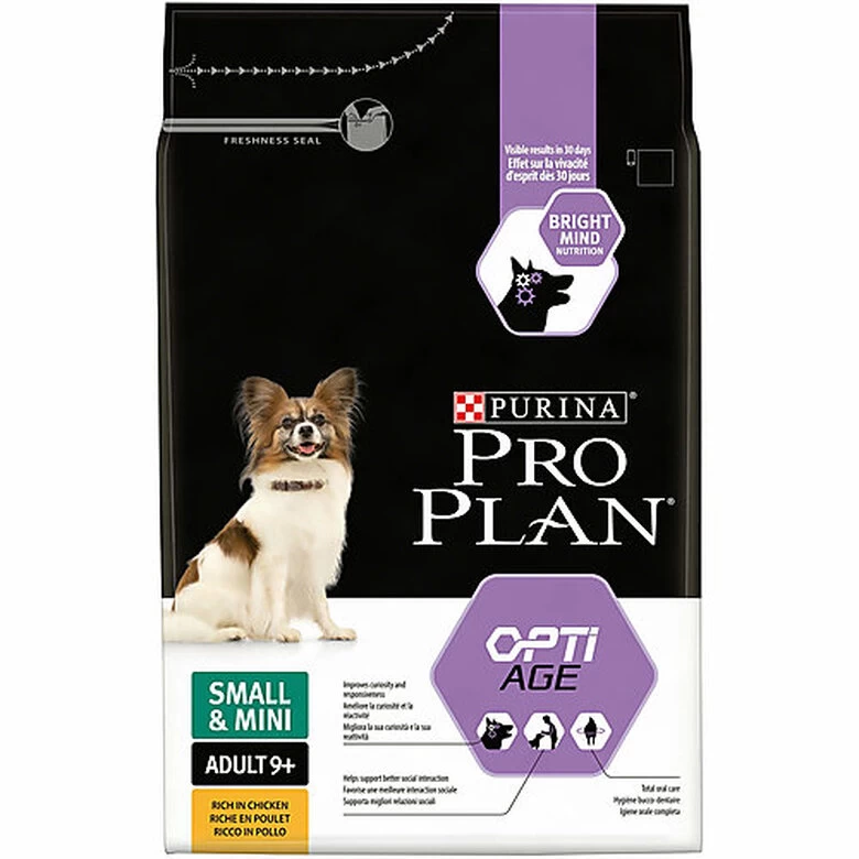 Pro Plan - Croquettes OPTIAGE Small & Mini Adult 9+ Poulet Pour Chien Senior - 3Kg 1 Pro Plan - Croquettes OPTIAGE Small & Mini Adult 9+ Poulet Pour Chien Senior - 3Kg