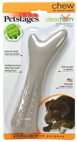 Petstages - Jouet Deerhorn Pour Chien - L
