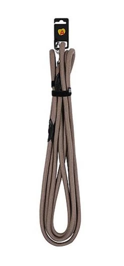 Animalis - Longe En Corde Forte De 2m Pour Chien - Taupe