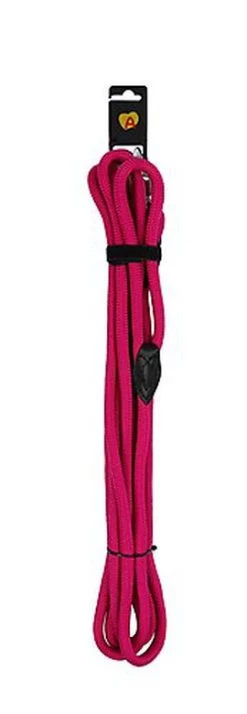 Animalis - Longe En Corde Forte De 2m Pour Chien - Fuchsia