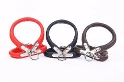 Yogipet - Harnais Cuir Pour Chien - Rouge 5 Yogipet - Harnais Cuir Pour Chien - Rouge -Pet Soldes 40181