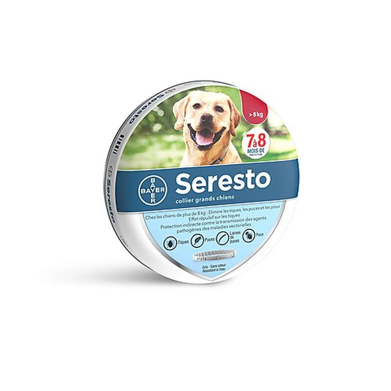 Bayer - Collier Seresto Antiparasitaires Pour Grand Chien 1 Bayer - Collier Seresto Antiparasitaires Pour Grand Chien