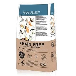 Natura Diet - Croquettes GRAIN FREE Saumon Et Coco Pour Chien