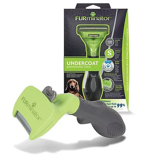 Furminator - Brosse Undercoat Petite Taille à Poils Longs Pour Chien - S 1 Furminator - Brosse Undercoat Petite Taille à Poils Longs Pour Chien - S