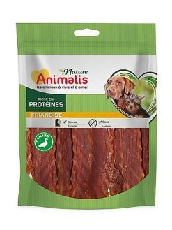 Animalis Nature - Friandises Filet De Canard Pour Chien - 1Kg