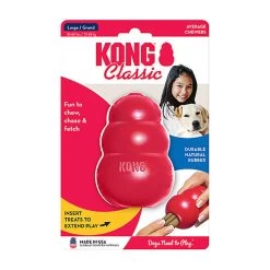 KONG - Jouet Classic En Caoutchouc Pour Chien - L -Pet Soldes 45880