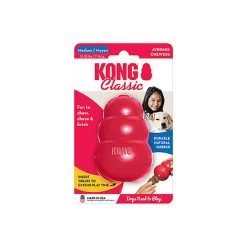 KONG - Jouet Classic En Caoutchouc Pour Chien - M -Pet Soldes 45888