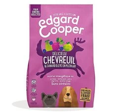 Edgard & Cooper - Croquettes Au Chevreuil Et Canard Pour Chien - 2,5Kg