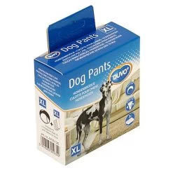 Duvoplus - Culotte Hygiénique XL Pour Chien - Noir