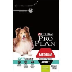Pro Plan - Croquettes Medium Adult Sensitive Digestion à L'Agneau Pour Chien - 3Kg -Pet Soldes 52081