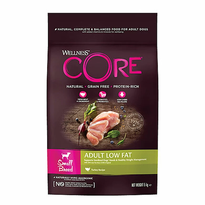 Wellness CORE - Croquettes Light Poulet Et Dinde Pour Chien De Petite Race - 5Kg 1 Wellness CORE - Croquettes Light Poulet Et Dinde Pour Chien De Petite Race - 5Kg