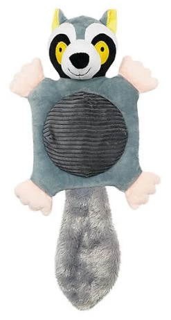 Animalis - Jouet Peluche Frisbee Raton Pour Chien - 43cm