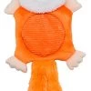 Animalis - Jouet Peluche Frisbee Renard Pour Chien - 43cm