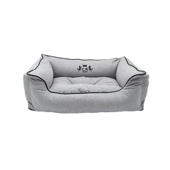 Comme Un Roi - Panier Douillet So Nature Gris Pour Chien Et Chat - S