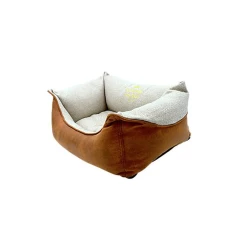 Comme Un Roi - Panier Douillet So Chic Beige Pour Chien Et Chat - S -Pet Soldes 64869
