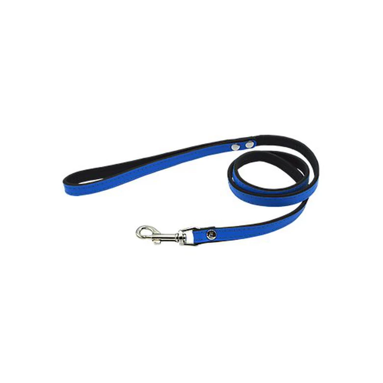 Comme Un Roi - Laisse Cuir So Funky Bleu / Noir Pour Chien Et Chat - 120cm 1 Comme Un Roi - Laisse Cuir So Funky Bleu / Noir Pour Chien Et Chat - 120cm