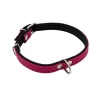 Comme Un Roi - Collier Cuir So Chic Rose / Noir Pour Chien - L