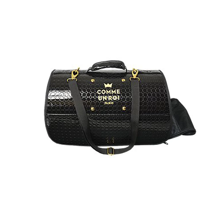 Comme Un Roi - Sac De Transport Niche So Chic Noir Pour Chien Et Chat - 50cm 2 Comme Un Roi - Sac De Transport Niche So Chic Noir Pour Chien Et Chat - 50cm – Image 2