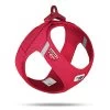 Curli - Harnais Veste Boucle Curli Clasp Rouge Pour Chien - S