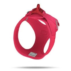 Curli - Harnais Veste Boucle Curli Clasp Rouge Pour Chien - M -Pet Soldes 64963 2