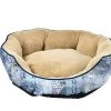 Animalis - Corbeille Eco Bleu Et Beige Pour Chien - 70cm