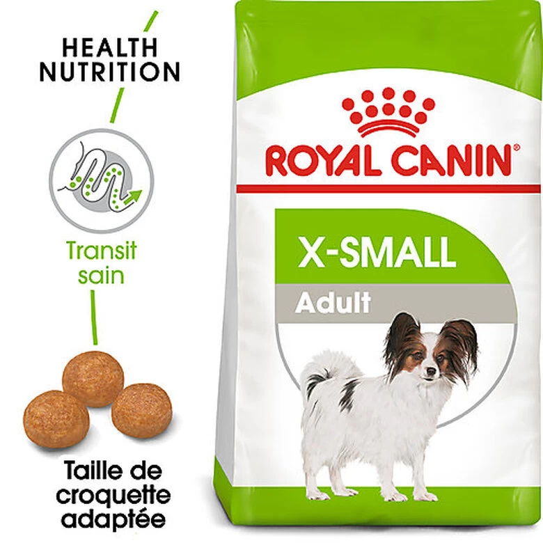 Royal Canin - Croquettes X-Small Pour Chien Adulte De Petite Taille - 1,5Kg 2 Royal Canin - Croquettes X-Small Pour Chien Adulte De Petite Taille - 1,5Kg – Image 2