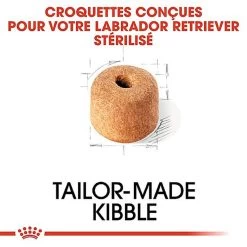 Royal Canin - Croquettes Labrador Pour Chien Stérilisé - 12Kg -Pet Soldes 67587