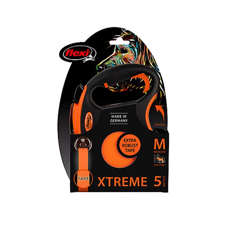 Flexi - Laisse à Enrouleur Xtreme Sangle Pour Chien - M 1 Flexi - Laisse à Enrouleur Xtreme Sangle Pour Chien - M