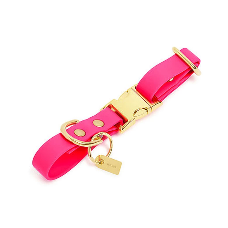 Pop Dog - Collier Glouton Rose Pour Chien - S 1 Pop Dog - Collier Glouton Rose Pour Chien - S