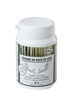 Bubimex - Poudre De Bois De Cerf Pour Chien - 60g