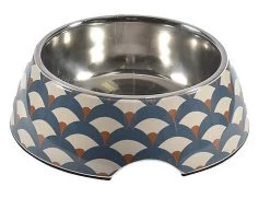 Bobby - Gamelle Geisha Bleu Pour Chien - M