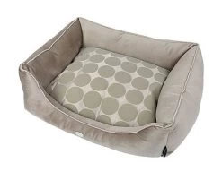 Wouapy - Sofa Prestige Spot Taupe Pour Chien - 65cm