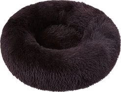 Wouapy - Corbeille Ronde Moelleuse Marron Pour Chien - 60cm