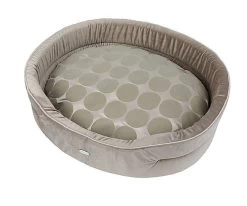 Wouapy - Corbeille Prestige Spot Taupe Pour Chien - T44