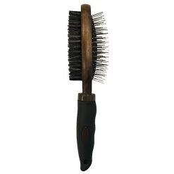 Croci - Brosse Double BARBBERSHOP Pour Chien Et Chat - 25x6,7x6cm