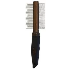 Croci - Peigne Double BARBERSHOP Pour Chien Et Chat - 21x6x2,5cm
