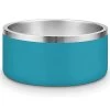 Croci - Bol En Acier Vintage Pétrole Pour Chiens - 950ml