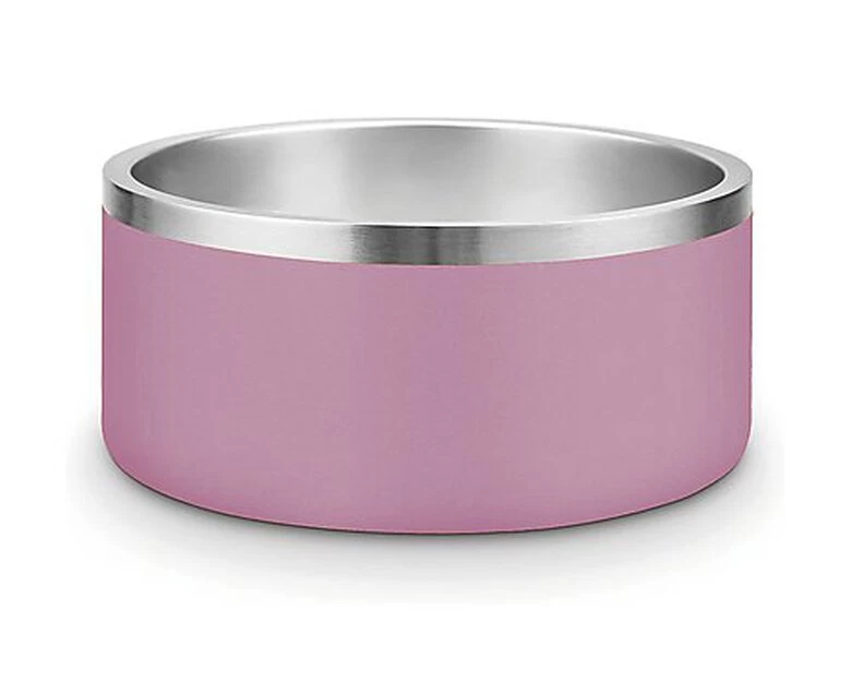 Croci - Bol En Acier Vintage Rose Antique Pour Chiens - 950ml 1 Croci - Bol En Acier Vintage Rose Antique Pour Chiens - 950ml